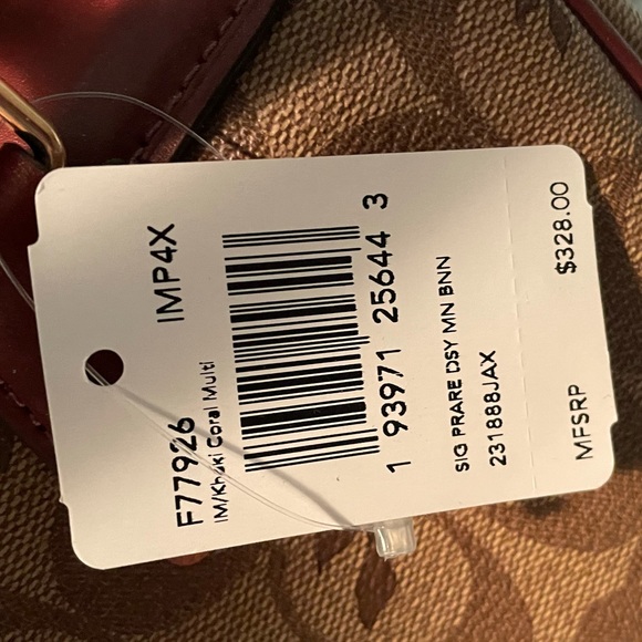 Coach Mini Bennett, Prairie Daisy Cluster print - Picture 6 of 6